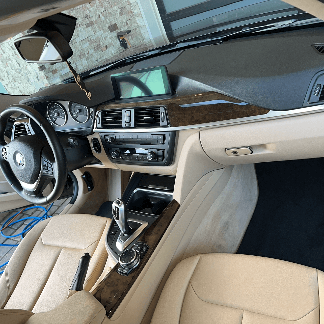 interior car cleaning BMW 3 Series